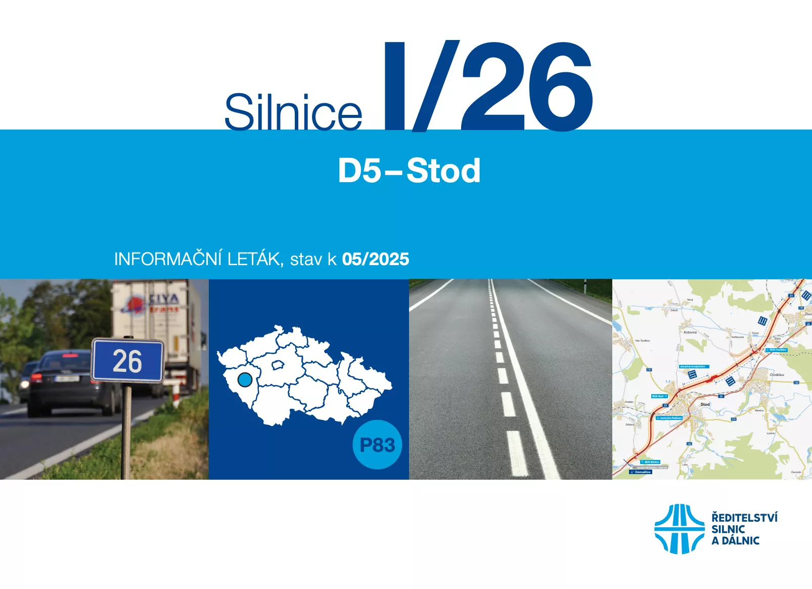 Informační leták - I/26 D5 - Stod (12,5 km)