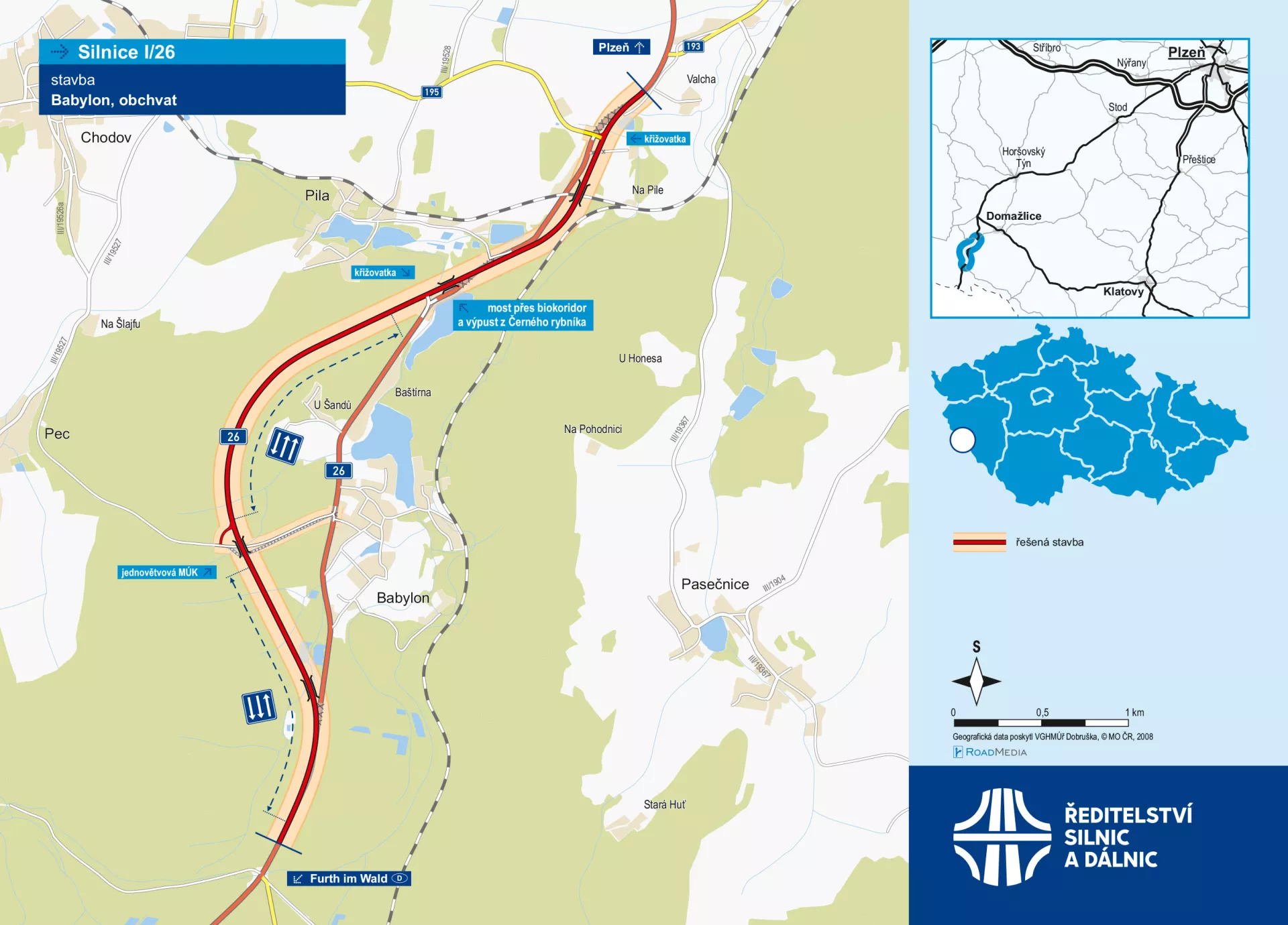 I/26 Babylon, obchvat (5,6 km)