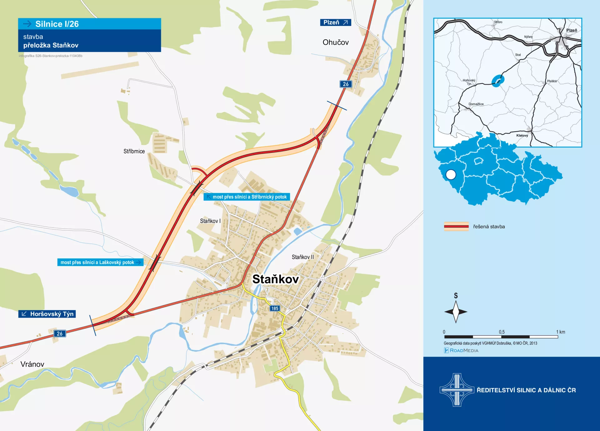 I/26 Staňkov, přeložka (3,0 km)